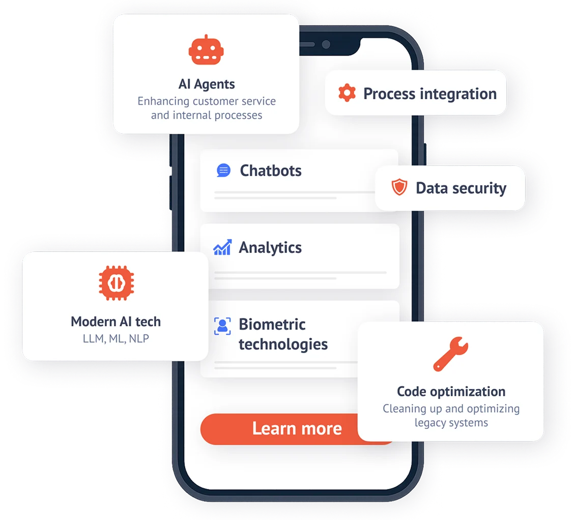 Development of AI agents for business